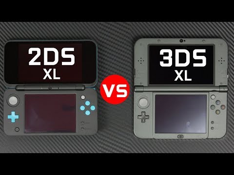 Видео: Nintendo 2DS XL против 3DS XL