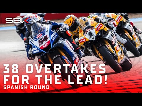 Видео: НЕВЕРОЯТНАЯ битва Баутисты и Разгатлиоглу в гонке Хереса 2 | #ESPWorldSBK 🇪🇸