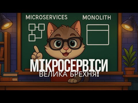Видео: Про мікросервісну архітектуру простими словами