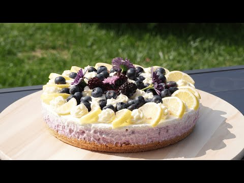 Видео: 🍰 Рецепт чизкейка с ежевикой