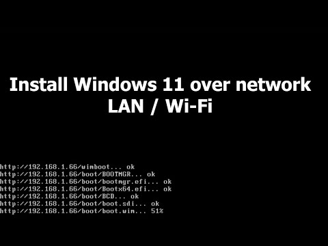 Видео: Как установить Windows 11 по сети