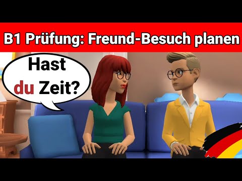 Видео: Устный экзамен по немецкому языку B1 | Планируйте что-нибудь вместе/диалог | Часть 3: Друг