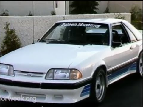 Видео: Saleen Mustang 1988 года и кабриолет ASC McLaren