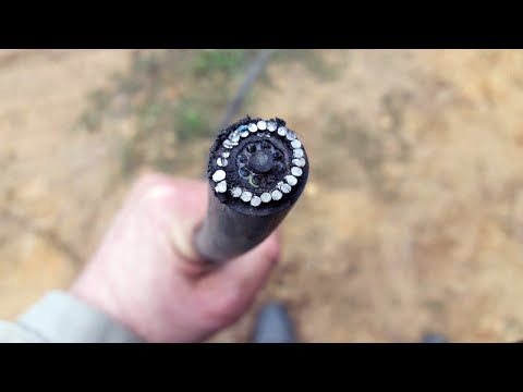 Видео: GPON грунтом в новый поселок. Часть третья.