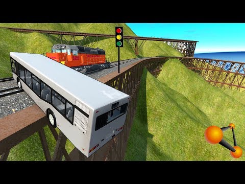 Видео: ПУТИ СМЕРТИ! САМАЯ ОПАСНАЯ ЖЕЛЕЗНАЯ ДОРОГА | BeamNG.drive