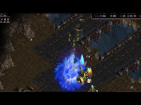 Видео: StarCraft: Brood War - версия патча 1.16.1 -  Zerg vs Protoss