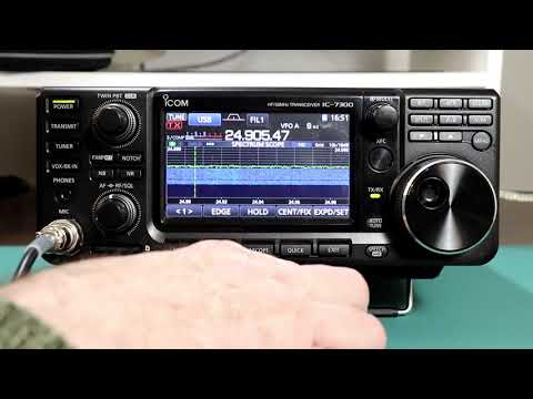 Видео: Работа внутреннего антенного тюнера Icom IC7300 от А до Я #40