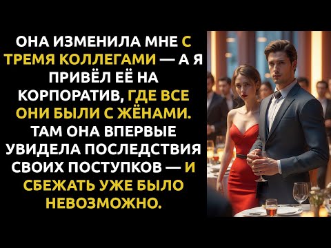 Видео: ОНА ИЗМЕНИЛА мне с тремя КОЛЛЕГАМИ: как я разоблачил её на глазах у ИХ ЖЁН