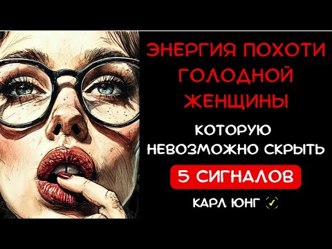 Видео: 👁️ ЭНЕРГИЯ ПОХОТИ Голодной Женщины: 5 сигналов, которые ВЫДАЮТ её истинное желание | Карл Юнг
