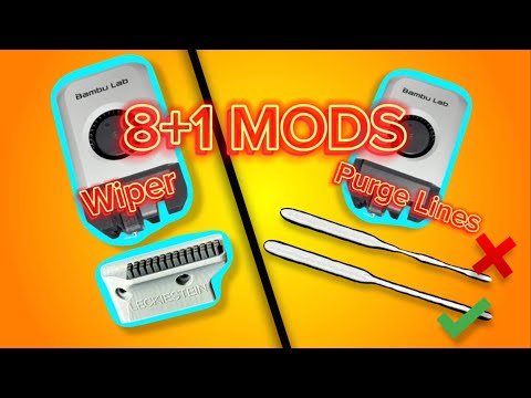 Видео: Лучший комплект модов для стеклоочистителей Bambu Lab P1S, P1P и X1C