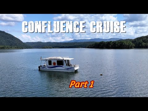 Видео: Часть 1 — Круиз на плавучем доме к верховьям рек Холстон и Френч-Брод в Теннесси