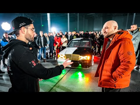 Видео: Мерс из NFS! Поспорил с Жекичем на ДВА миллиона...