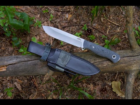 Видео: Нож RANGER от компании N C Custom сталь PGK