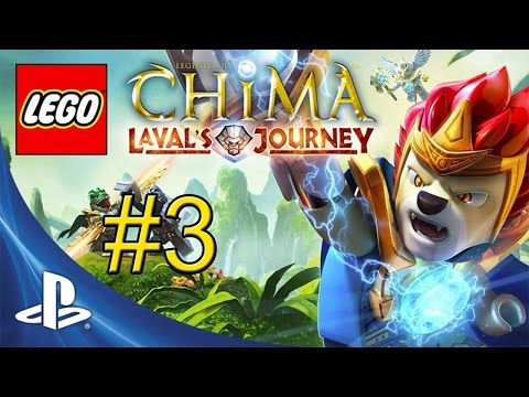 Видео: LEGO Legends of Chima Laval's Journey {PS Vita} часть 3 — Земля Орлов