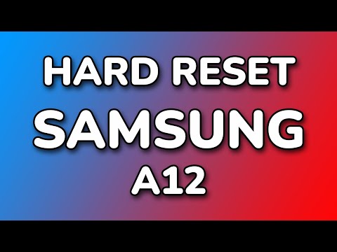 Видео: Hardreset Samsung A12 как сделать сброс до заводских настроек  а12 хард ресет