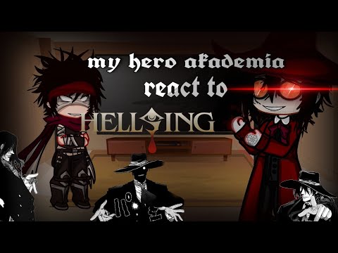 Видео: |•MHA rect to Hellsing•| ENG🇺🇲/RUS🇷🇺 by seomi~ моя геройская академия реагирует на Хеллсинг