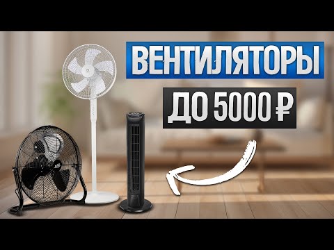 Видео: ТОП-5: Лучшие ВЕНТИЛЯТОРЫ до 5000 рублей (2024) || Рейтинг напольных вентиляторов для дома