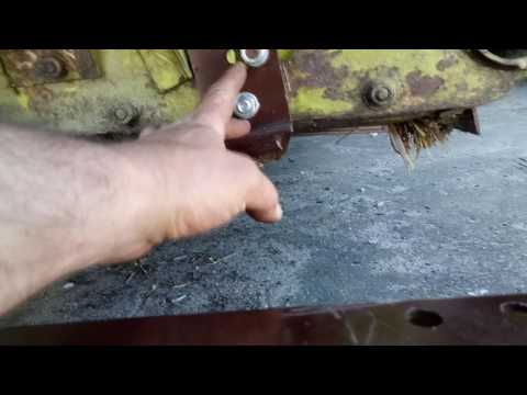 Видео: Приспособление для уборки сои FLEX ettaro. Установка. ч1