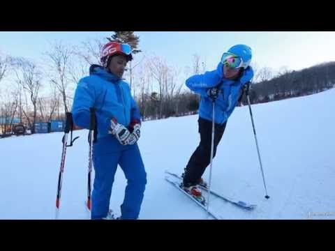 Видео: Горнолыжная школа. Урок 10 — Повороты малого радиуса
