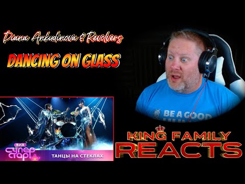 Видео: ДИАНА АНКУДИНОВА И REVOLVERS ПРОСТО ВЗОРВАЛИ СЦЕНУ!! 🔥 «Танцы на стекле» | Реакция