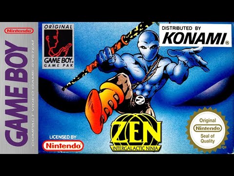 Видео: Zen: Intergalactic Ninja. (ENG)(GB). Прохождение.