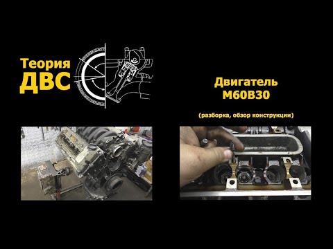 Видео: BMW Двигатель M60B30 (разборка, обзор конструкции)