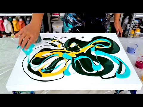 Видео: Идем олл-ин с Грином! - Оставшиеся краски для ПОБЕДЫ - Акриловая живопись