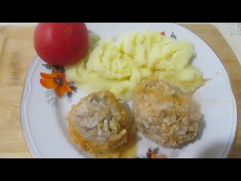 Видео: Нежные МЯСНЫЕ ЁЖИКИ С РИСОМ (ТЕФТЕЛИ). Готовятся без обжарки, получается вкусно