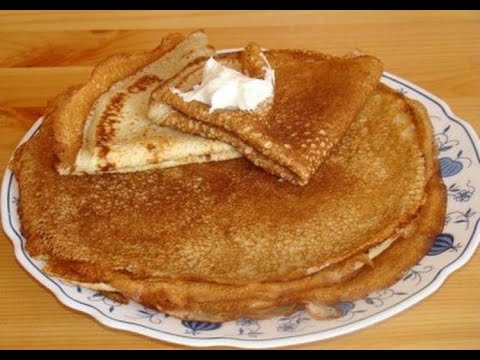 Видео: Ажурные БЛИНЧИКИ на сметане / Очень вкусные блинчики !!!