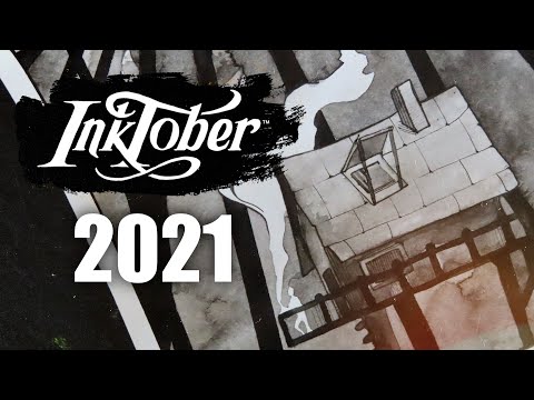 Видео: Рисую ИНКТОБЕР 2021 по спискам подписчиков (арт-челлендж)