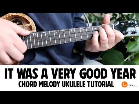 Видео: Это был очень хороший год — урок по аккордовой мелодии для укулеле