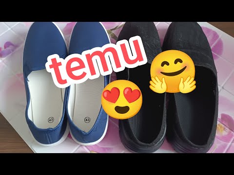 Видео: Небольшая распаковка с сайта temu/обувь мне понравилась