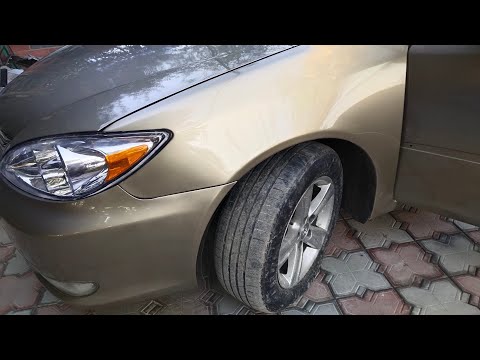 Видео: Как снять переднее крыло Тойота Камри 30(Toyota Camry Тридцатка)