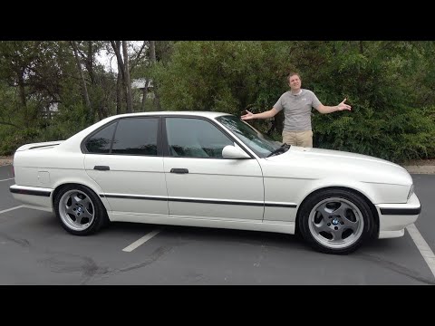 Видео: BMW M5 (E34) 1991 года был культовым спортивным седаном 90-х