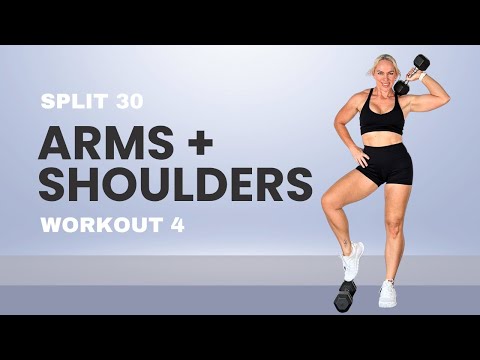 Видео: Сила верхней части тела | 30-минутная тренировка с гантелями