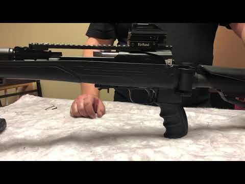 Видео: СКС карабин с ATI Strikeforce ложе