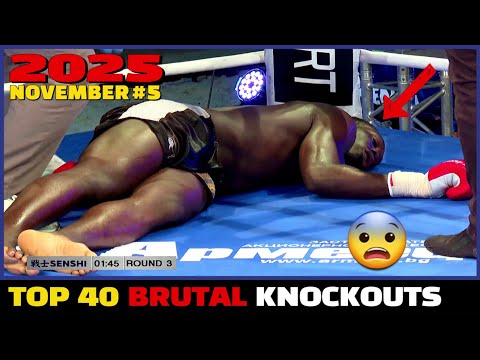 Видео: 40 Брутальный нокаут | Ноябрь 2025 #5 (ММА•Тайский боксер•Муай•Боксен•Кикбоксинг)