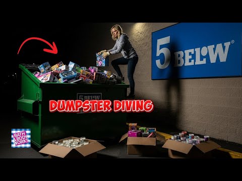 Видео: Новые товары из мусорных контейнеров розничных магазинов