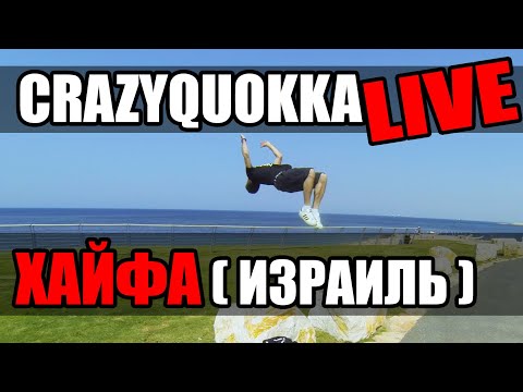 Видео: CRAZYQUOKKA LIVE - ХАЙФА (ИЗРАИЛЬ)