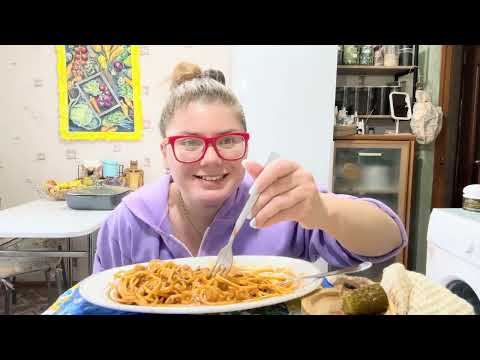 Видео: СМАЧНЫЙ МУКБАНГ СПАГЕТТИ ОТВЕТЫ НА ВОПРОСЫ 