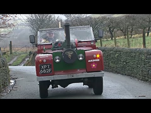 Видео: Паровой двигатель поставил на внедорожник пенсионер-изобретатель