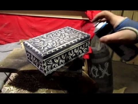 Видео: Уроки для начинающих резьба по дереву, шкатулка