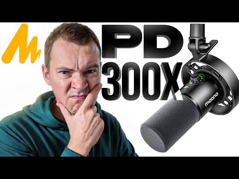 Видео: Микрофон Maono PD300X - Большой тест, настройка, сравнение с PD400X и Podmic USB