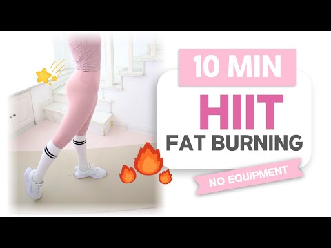 Видео: 10 минут HIIT для сжигания жира – Без оборудования