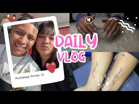 Видео: Ежедневный видеоблог 🤔| MD Nails 😍💅🏼+ Парные татуировки-близнецы❗️