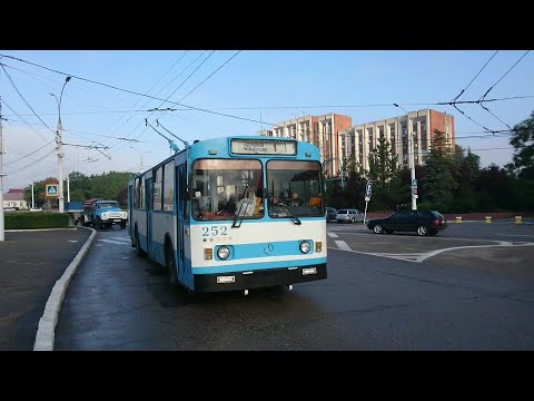 Видео: Тирасполь троллейбус (ZiU-682), 11.-13.09.2018