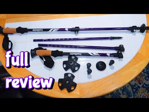 Видео: Трекинговые палки TrailBuddy, также известные как походные палки: подойдут ли они новичкам?