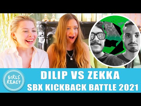 Видео: Реакция девушек. DILIP против ZEKKA | Четвертьфинал 1 | SBX KICKBACK BATTLE 2021. Реакция на битб...