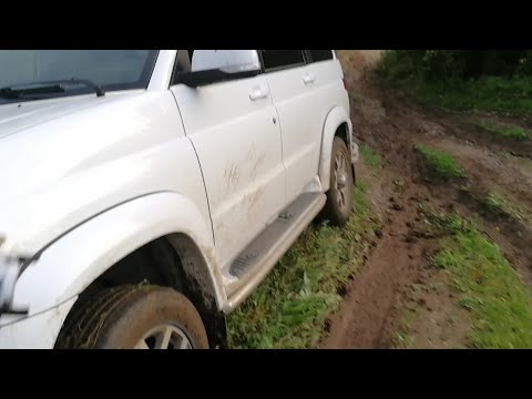 Видео: УАЗ Патриот 2019г. Полноценный тест ESP на глине. Ситуация чуть не вышла из под контроля.