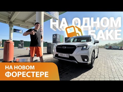 Видео: НОВЫЙ SUBARU FORESTER 2.5 НА ОДНОМ БАКЕ 930.5 КМ / АЛМАТЫ-ТАРАЗ-АЛМАТЫ